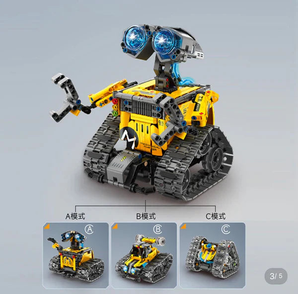 4in1 programming remote control blocks - لعبة الروبوت الالي 672 قطعه 4 في 1 من شاومي