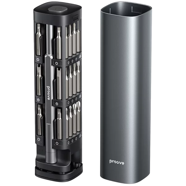 Proove Fixer 46in1 gray - مجموعه مفكات 46 في 1 من بروف
