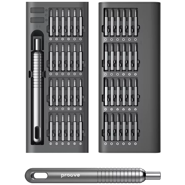 Proove Fixer 51in1 gray - مجموعه مفكات 51 في 1 من بروف