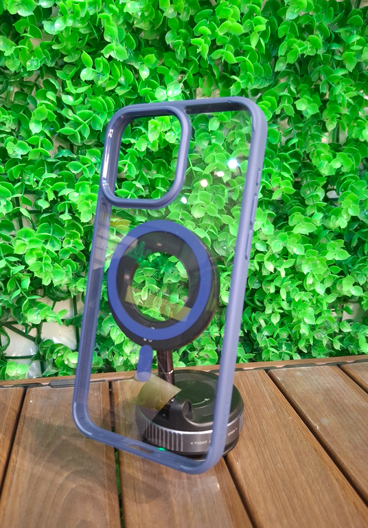 SPIGEN CASE FOR iPhone 15 PRO MAX BLUE- كفر ماك سيف ازرق للايفون 15 برو ماكس