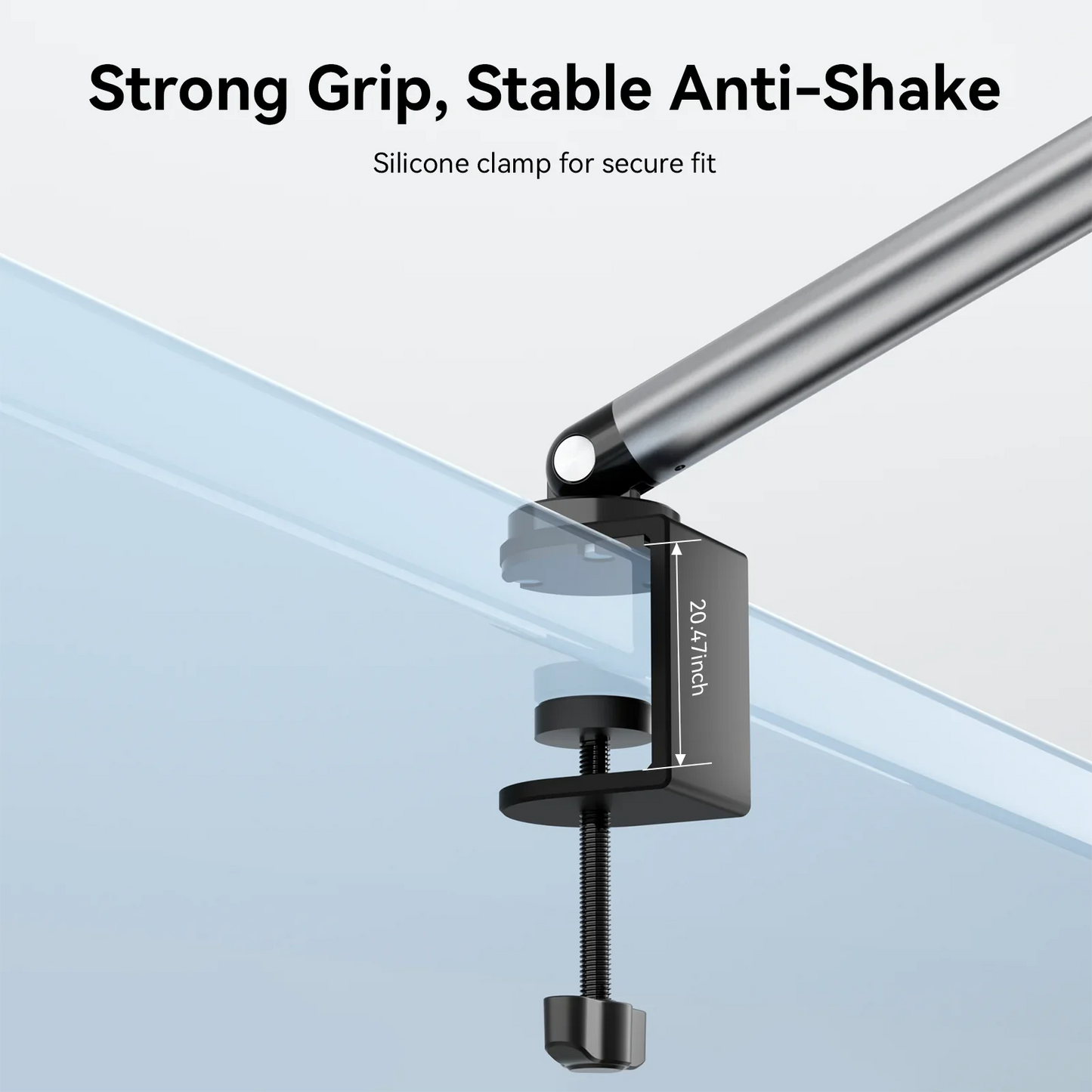 TELESIN Magnetic Desktop Stand(Clamping) - ستاند مكتبي مغناطيسي قابل للطي من تيليسن