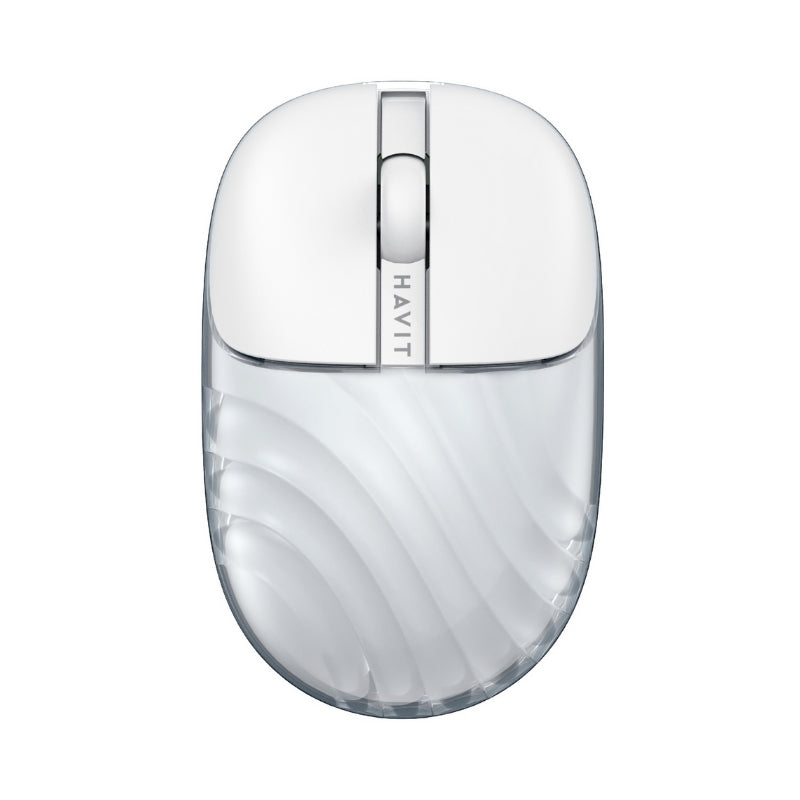 Havit MS46WB Wireless Mouse - White - ماوس لاسلكي من هافيت - ابيض