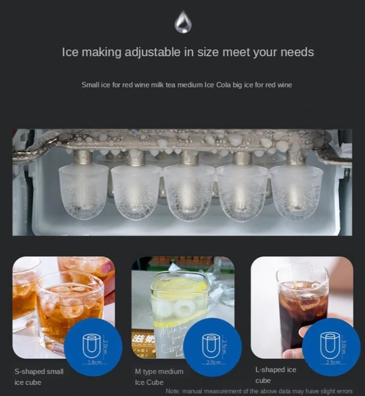 HICONE ICE MAKER 25K WITH WATER TAP - براد مياه وماكنة صنع الثلج 25 كجم من هايكون