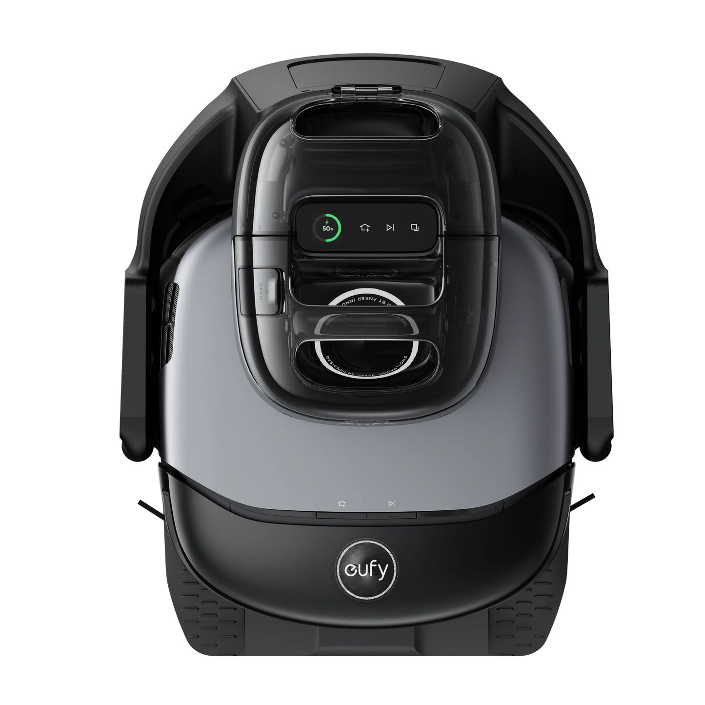 Anker Eufy Robot Vacuum Omni S1 Pro Black - روبوت التنظيف اومني اس 1 برو كنس ومسح 8000 باسكال من انكر اسود