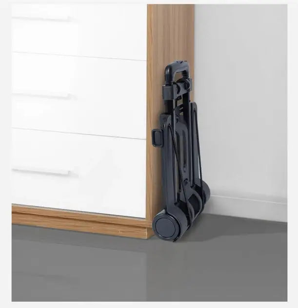 JUST THE RIGHT LIGHTWEIGHT FOLDING HAND-PULLED SHOPPING CART BICYCLE MODEL - عربة تسوق متنقلة قابلة للطي بسعة تحميل 30 كجم