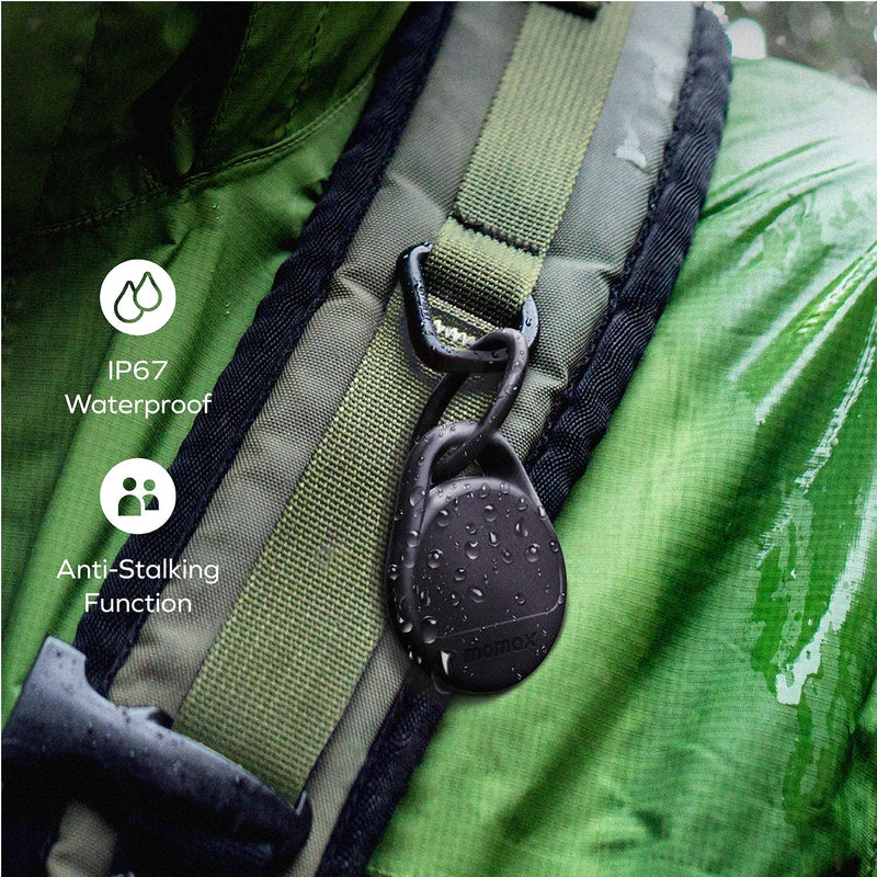 Momax Pinpop Duo Find My Locator Black - اداة التتبع من موماكس اسود