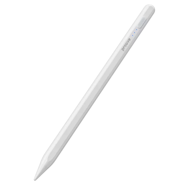 Proove Stylus Magic Wand ( ASP-01 Active Version white) - قلم ايباد ستايلس ماجيك اصدار نشط متوافق مع ايباد ابل 2018 فما فوق من بروف ابيض