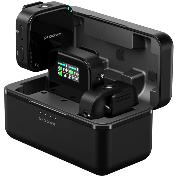 Proove Wireless Microphone System Studio black - نك مايك لاسلكي من بروف