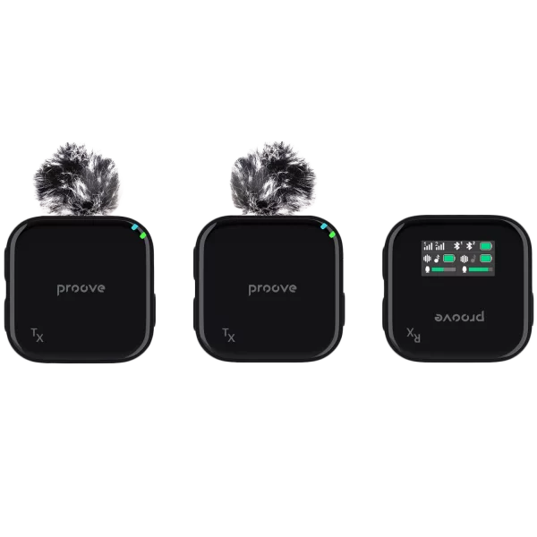 Proove Wireless Microphone System Studio black - نك مايك لاسلكي من بروف