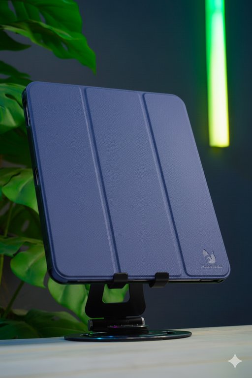 FOXTECH FLAT COVER WITH PEN SLOT FOR HONOR PAD X9A BLUE