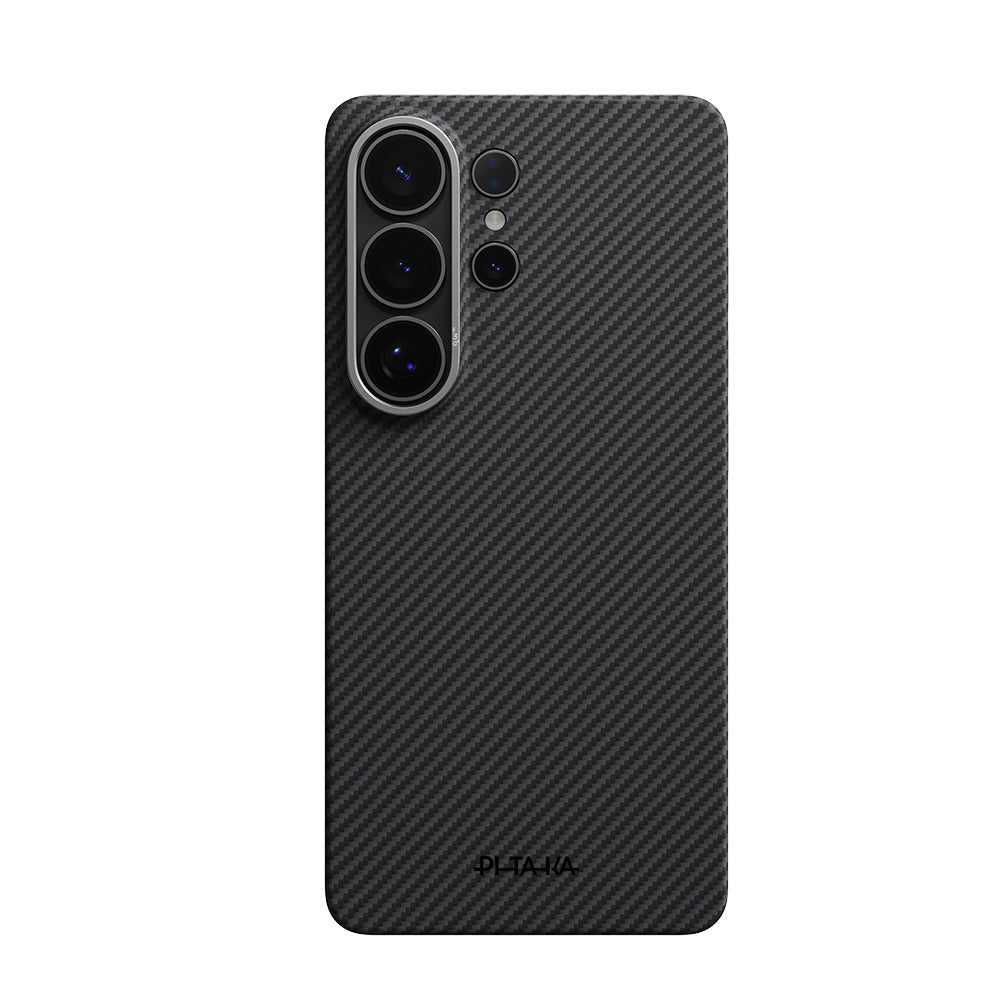 PITAKA EDGE CASE FOR SAMSUNG S26 ULTRA BLACK/GRAY - كفر سامسونج اس 26 الترا ماك سيف من بيتاكا اسود/رمادي