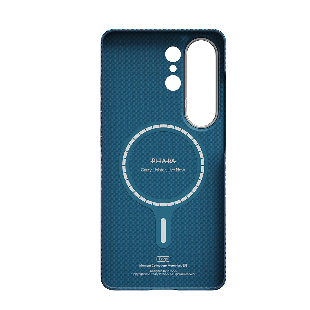 PITAKA MOONNISE EDGE CASE FOR SAMSUNG S26 ULTRA MOONRISE - كفر سماسونج اس 26 الترا ماك سيف مونرايز ايدج من بيتاكا ازرق