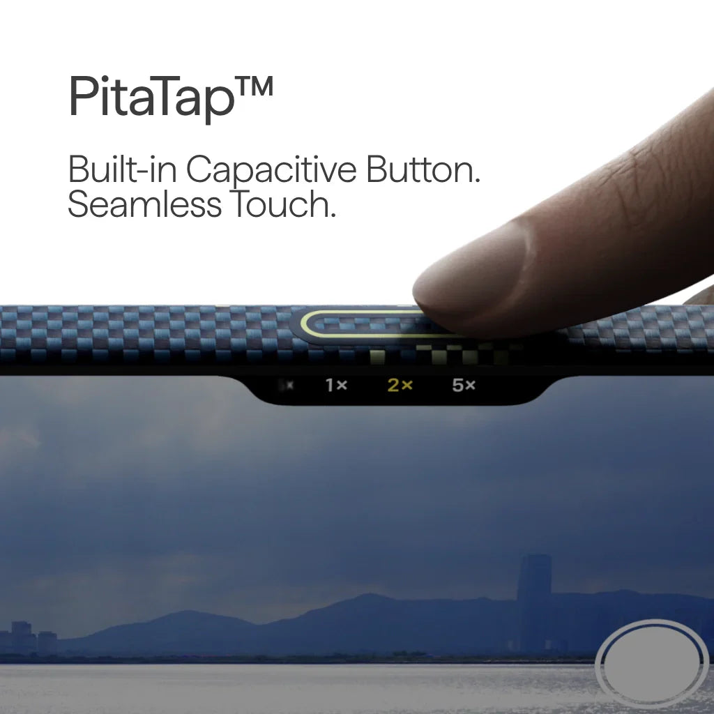 PITAKA ULTRA SLIM CASE FOR IPHONE 17 PRO MAX OVER THE HORIZON - كفر ايفون 17 برو ماكس فائق النحافة ماك سيف من بيتاكا
