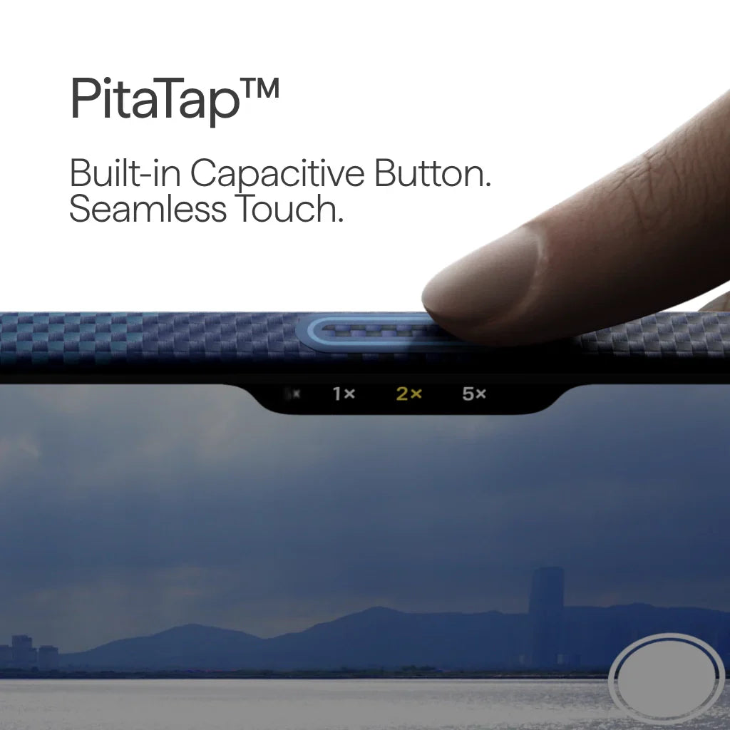 PITAKA ULTRA SLIM CASE FOR IPHONE 17 PRO MAX OVER THE HORIZON - كفر ايفون 17 برو ماكس فائق النحافة ماك سيف من بيتاكا