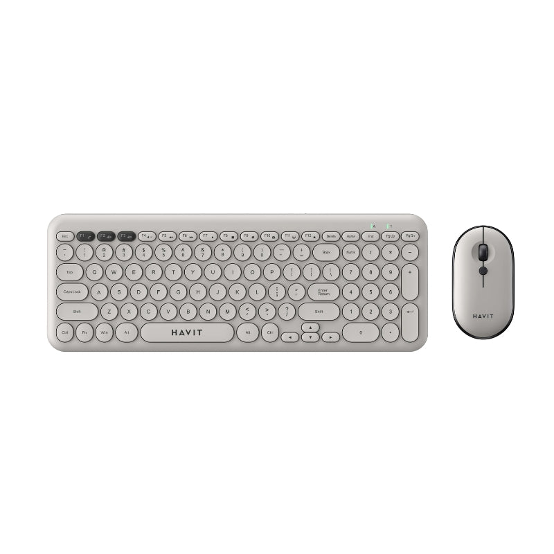 Havit KB254GCM Wireless keyboard+mouse combo black - كيبورد وماوس من هافيت