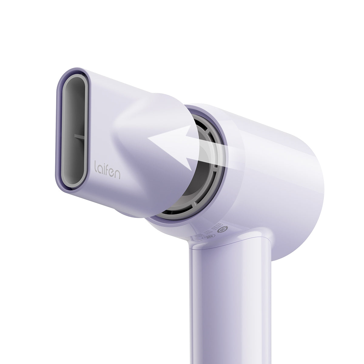 LAIFEN HAIR DRYER SE LITE GLOSSY PURPLE - شسوار الشعر 1400 واط من لايفن بنفسجي لامع