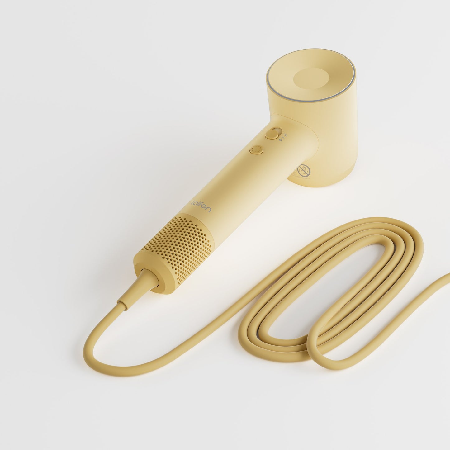 LAIFEN HAIR DRYER SE 2 PASTEL YELLOW - شسوار الشعر 1500 واط الباستيل من لايفن اصفر