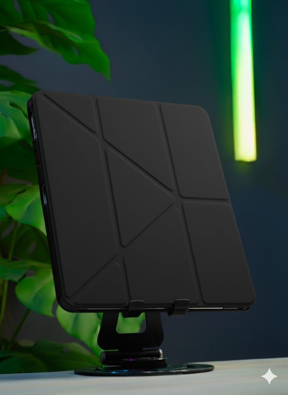 LISHEN CASE FOR HONOR PAD 9 BLACK - كفر هونر باد 9 من ليشين اسود