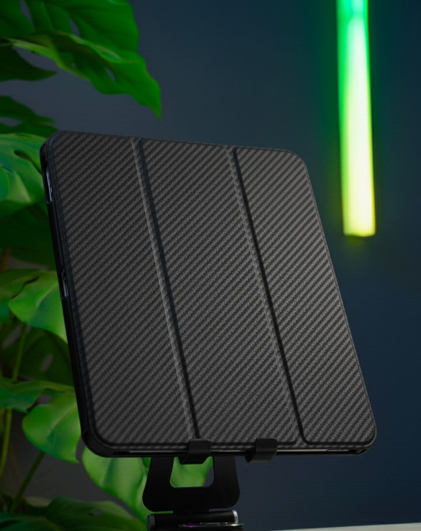 CASE FOR REDMI PAD 2 BLACK- كفر دفتري شاومي تاب ريدمي باد ٢