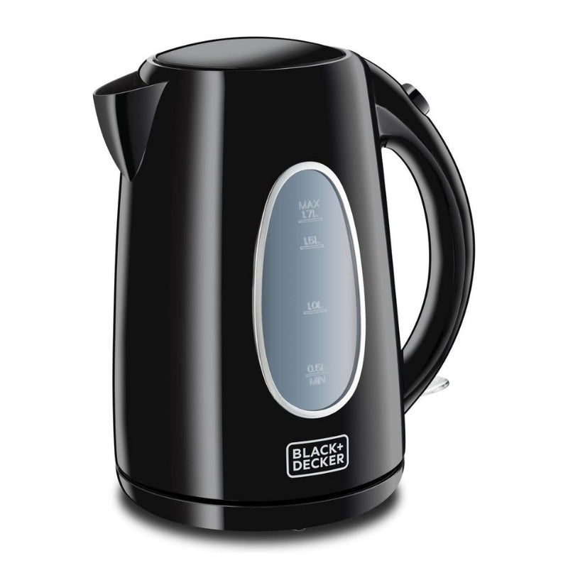 Black&Decker JC69-B5 1.7L Plastic kettle - غلاية بلاستيكية بسعة 1.7 لتر وبقدرة 2200 واط من بلاك اند ديكر