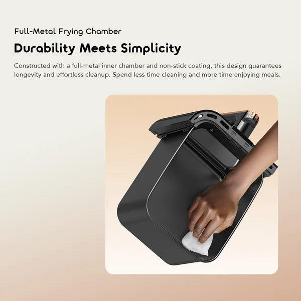 Oraimo NutriFry Duo 8L 2800W AirFrye - قلاية هوائية 2800 واط 8 لتر من اورايمو