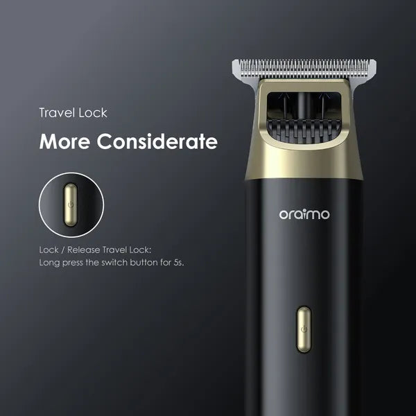Oraimo Smart Trimmer 2 Long Lasting Battery Trimmer - ماكنة حلاقة ببطارية طويلة الأمد من اورايمو