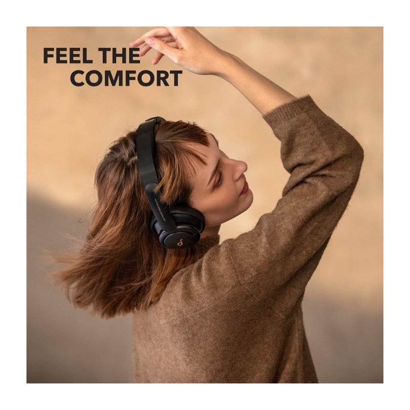 Anker Soundcore Life Q30 Black - سماعات بلوتوث هيدسيت من انكر اسود