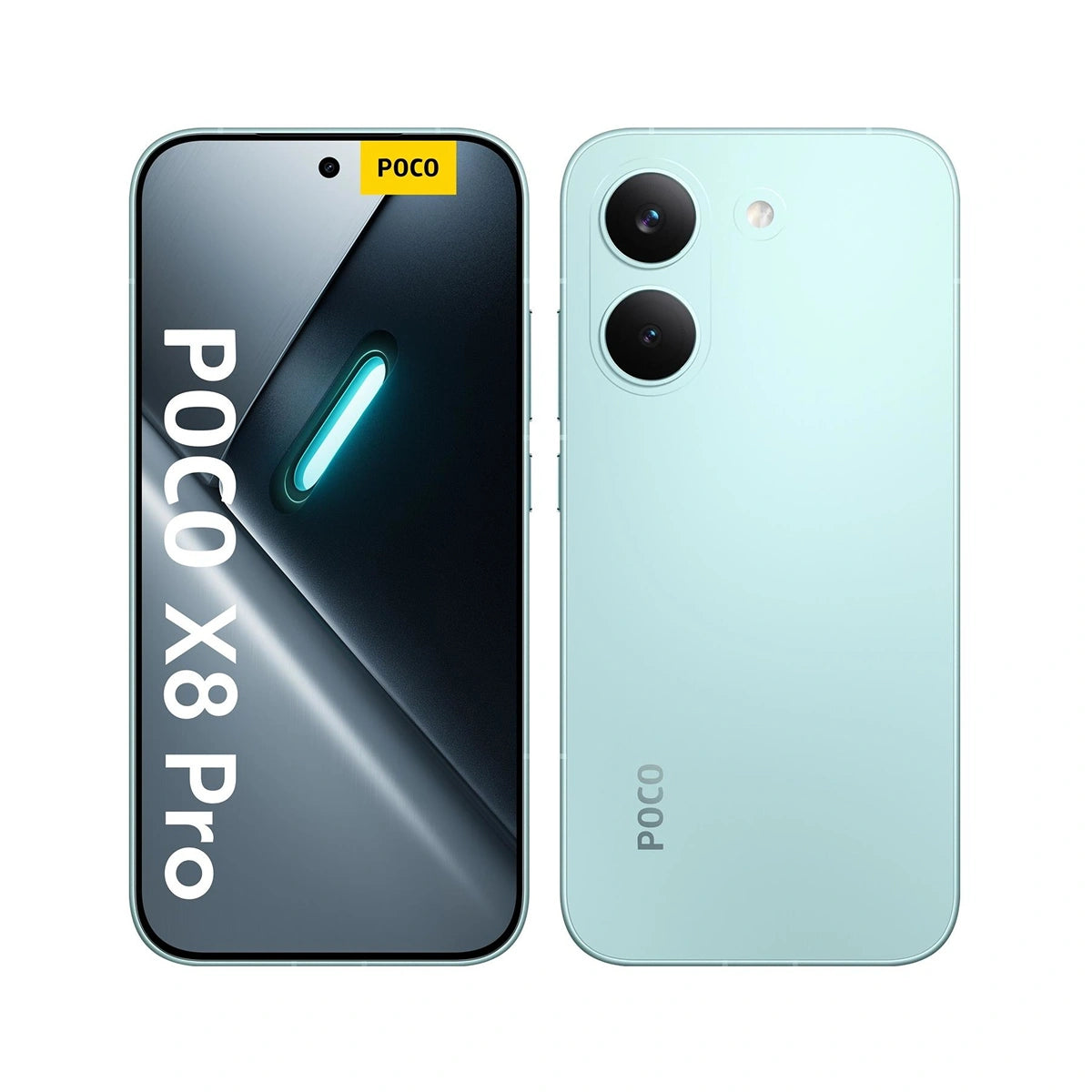 POCO X8 PRO 12/512GB MINT GREEN - بوكو اكس 8 برو 512/12 جيجابايت