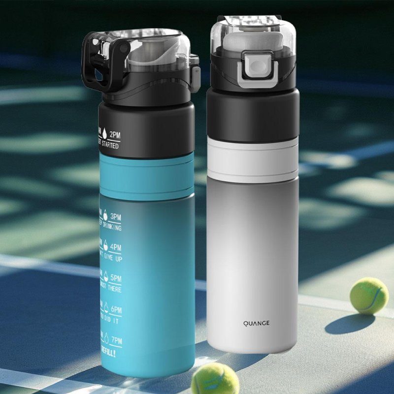 QUANGE 800ML POP UP CUP BLUE - مطارة رياضية 800 مل من كوانج ازرق