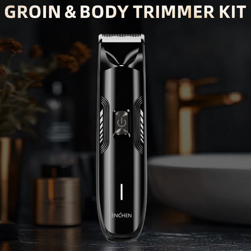 ENCHEN SPARK 3 GROIN HAIR TRIMMER - ماكنة حلاقة الجسم والمناطق الحساسة سبارك 3 من انشين
