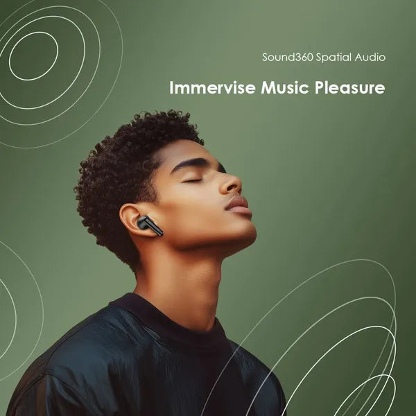 Oraimo SpaceBuds Neo Wireless Blue- سماعات بلوتوث من اورايمو ازرق