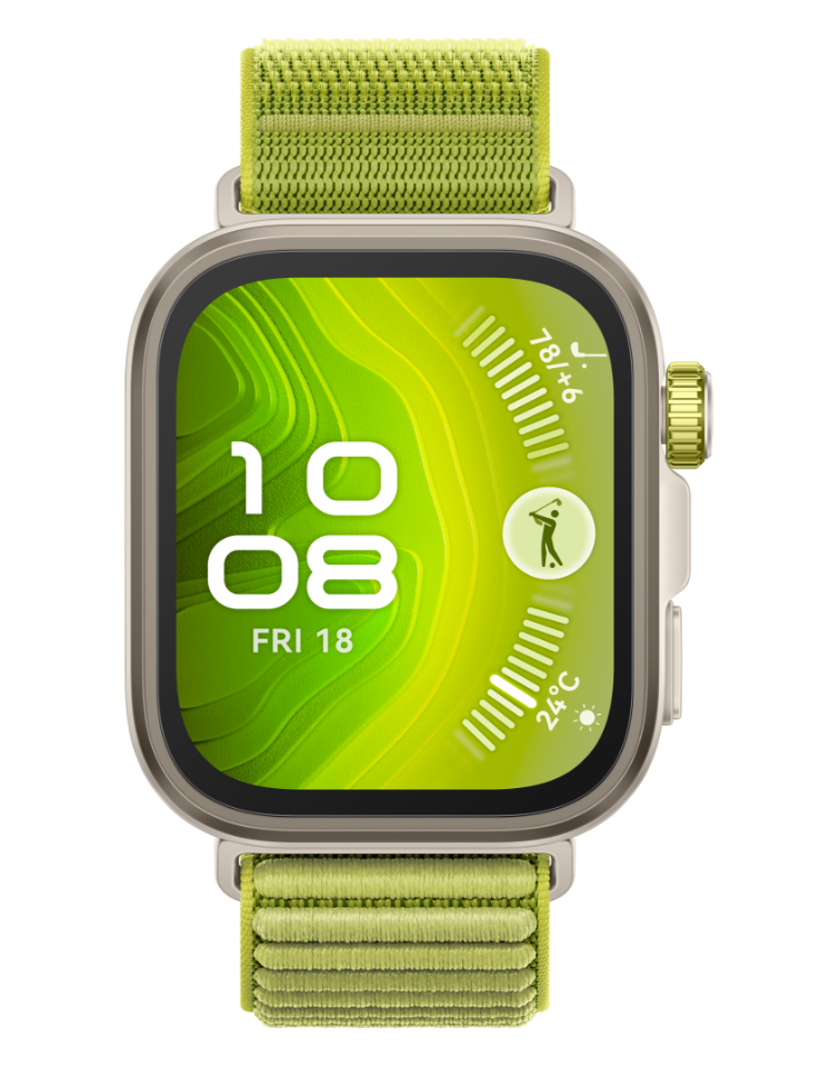 HUAWEI WATCH FIT 4 PRO GREEN - ساعة ذكية مع ميزة الدفع الذكي (NFC) من هواوي اخضر