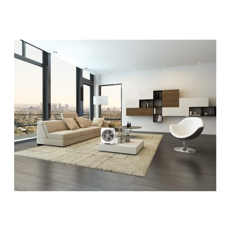 Black&Decker FB1220-B5 12 INCH BOX FAN - مروحة مكتبية 12 بوصة 40 واط من بلاك اند ديكر