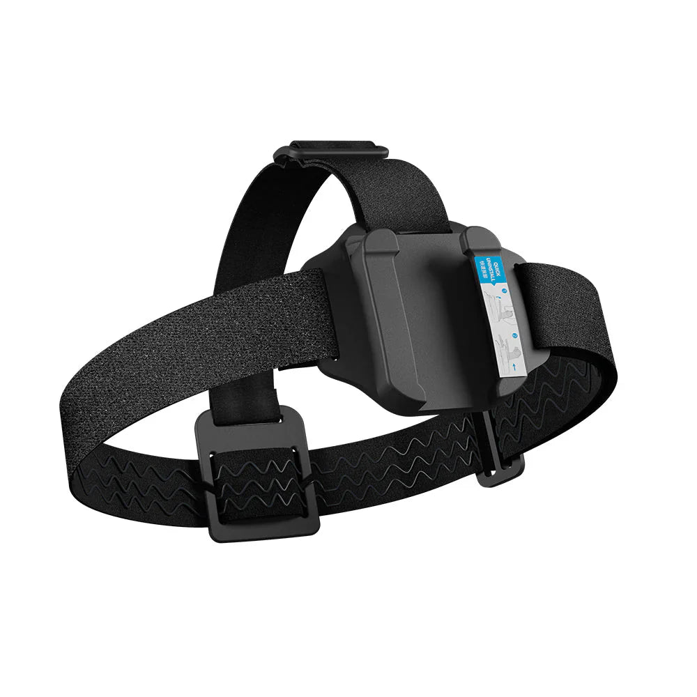 TELESIN 2-in-1 Hat Clip Quick Release Headband - حزام الرأس للكاميرا سريع الفتح مع مشبك القبعة من تيليسن