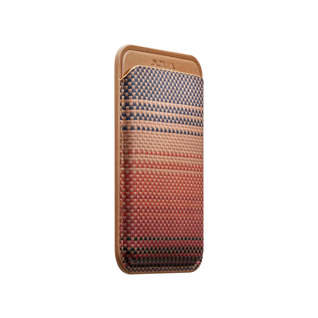 PITAKA MAGNETIC WOVEN WALLET SUNSET - محفظة بطاقات مغناطيسية من بيتاكا