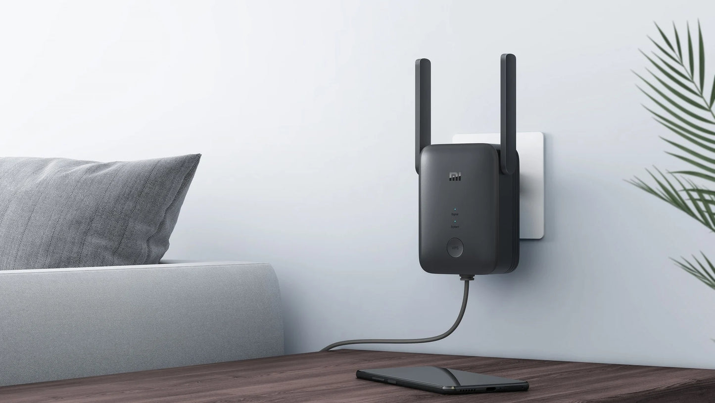 XIAMOI WIFI RANGE EXTENDER AC 1200 - مقوي شبكة الواي فاي مزدوج النطاق من شاومي