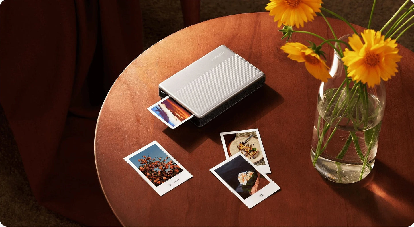 Xiaomi Portable Photo Printer 1S - طابعة الصور الحرارية المحمولة من شاومي