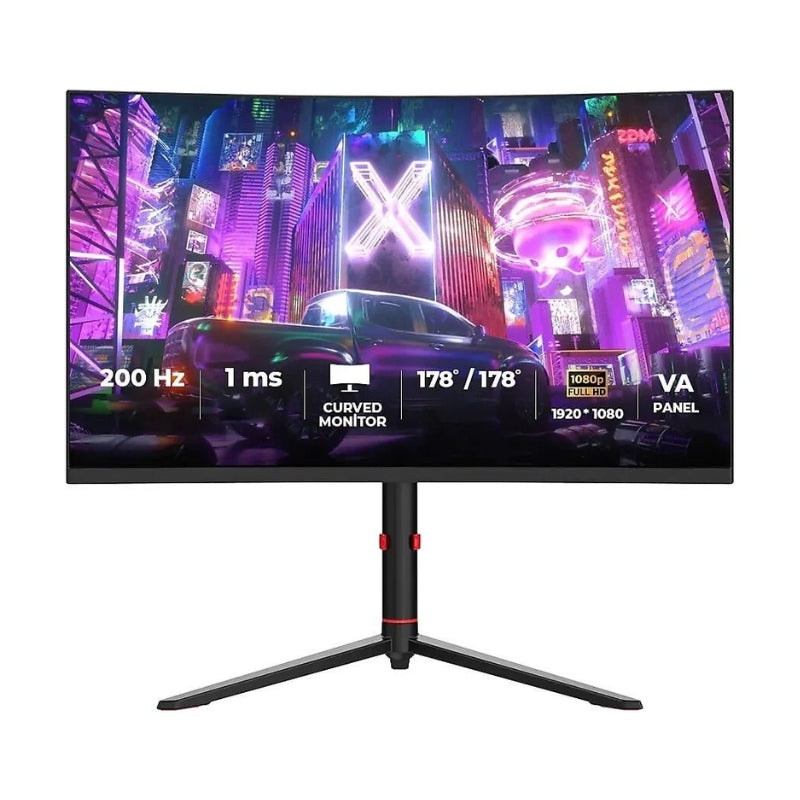 Havit GSC102-US Gaming Moniter 2 inch 1080p 1ms 200Hz Black - شاشة مونتر 27 بوصه 200 هيرتز من هافيت اسود