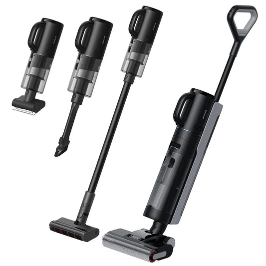 Dreame H12 Dual Wet & Dry Stick Vacuum Cleaner - مكنسة كهربائية لاسلكية 4 في 1 بقوة شفط 16000 باسكال من دريمي