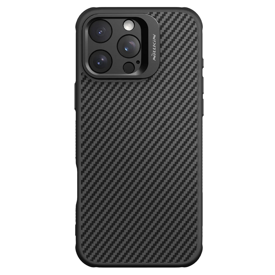 Nillkin CamShield Prop Magnetic Case (Camera-visible Version) for Apple iPhone 16 Pro Max Black - كفر ماك سيف للايفون 16 برو ماكس من نيلكين اسود