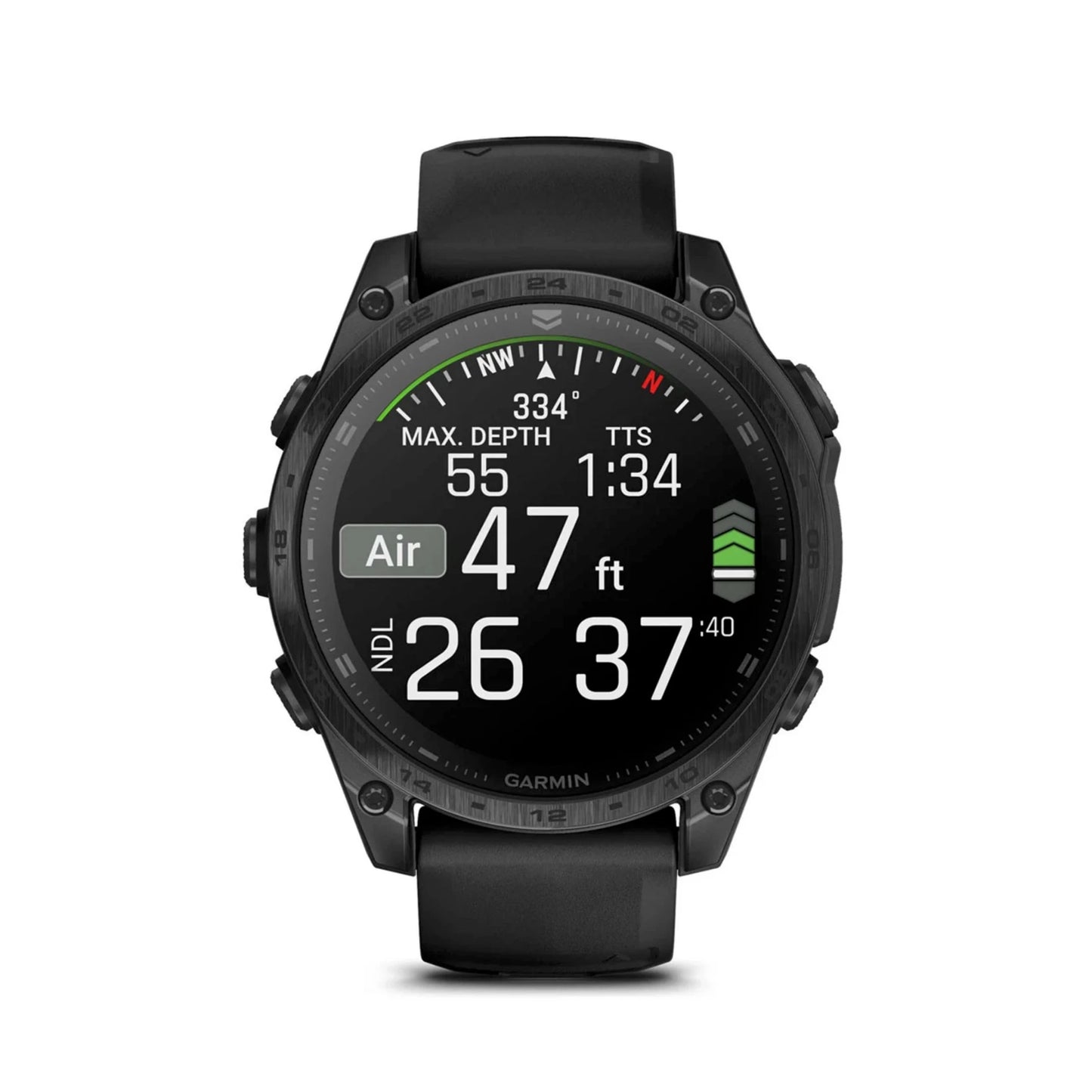 GARMIN FENIX 8 SOLAR-SAPH 51MM BLACK - ساعة ذكية من كارمن اسود