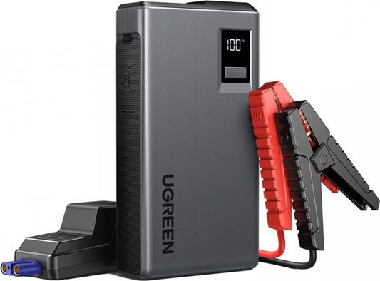 UGREEN Power Bank 12000mAh Car Jump Starter - شاحن بطاريات سياره 12000 ملي امبير من يوكرين