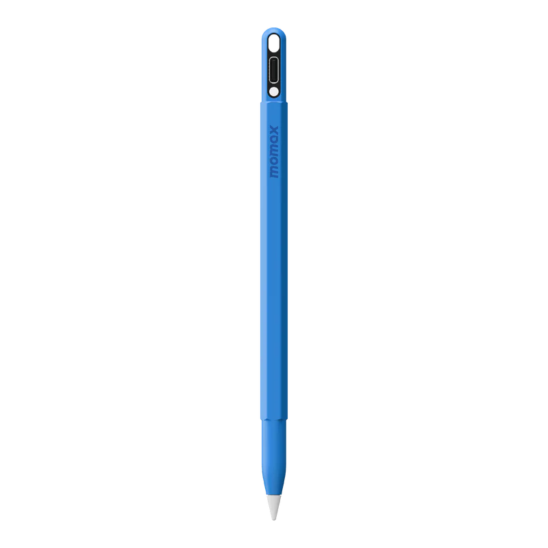 Momax Mag.Link Pop Magnetic active stylus pen TP10 - قلم مغناطيسي للايباد من موماكس ازرق
