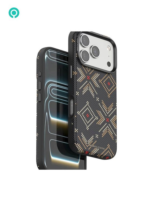 PULOKA CASE FOR IPHONE 17 PRO MAX BLACK - كفر ايفون 17 برو ماكس اسود