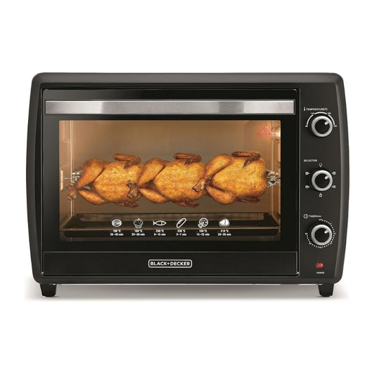 Black&Decker TRO70RDG-B5 70L Toaster Oven with Double Glass - فرن كهربائي بقوة 2200 واط وبسعة 70 واط من بلاك اند ديكر