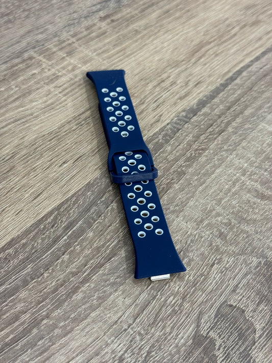 NIKE STRAP FOR HUAWEI FIT 3-4-4 PRO BLUE WHITE - سير ساعة هواوي فت 3-4-4 برو ازرق وابيض