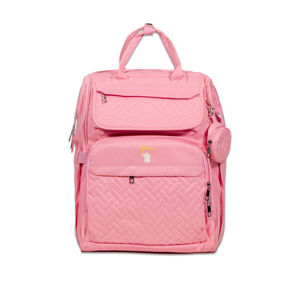 OMASKA SCHOOL BAG FOR WOMEN PINK  - حقيبة نسائية مدرسية من اوماسكا وردي
