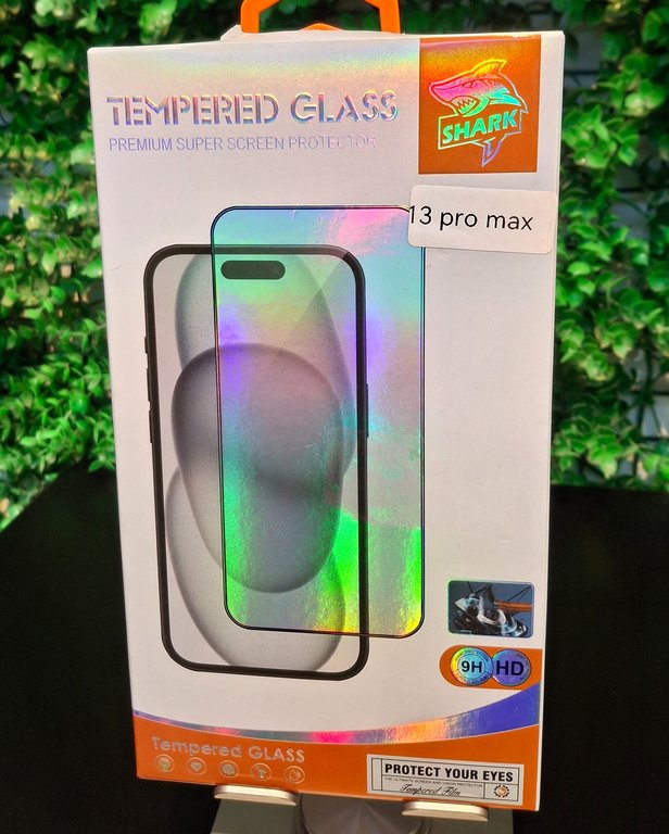 SHARK CASE FOR IPHONE 13 PROMAX- لاصق زجاج ايفون ١٣ برو ماكس