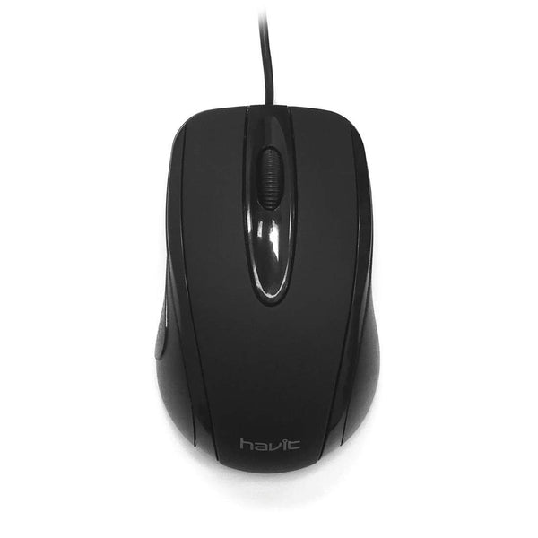 Havit HV-MS753 Wired Optical Mouse Black - ماوس سلكي من هافيت