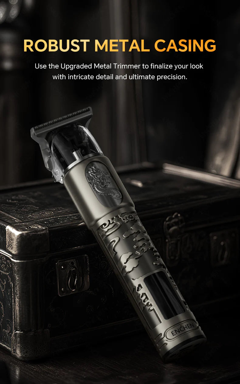 ENCHEN GOLDSTONE 1 HAIR TRIMMER - ماكنة حلاقة متعددة الاستخدامات مع شاشة رقمية من انشين
